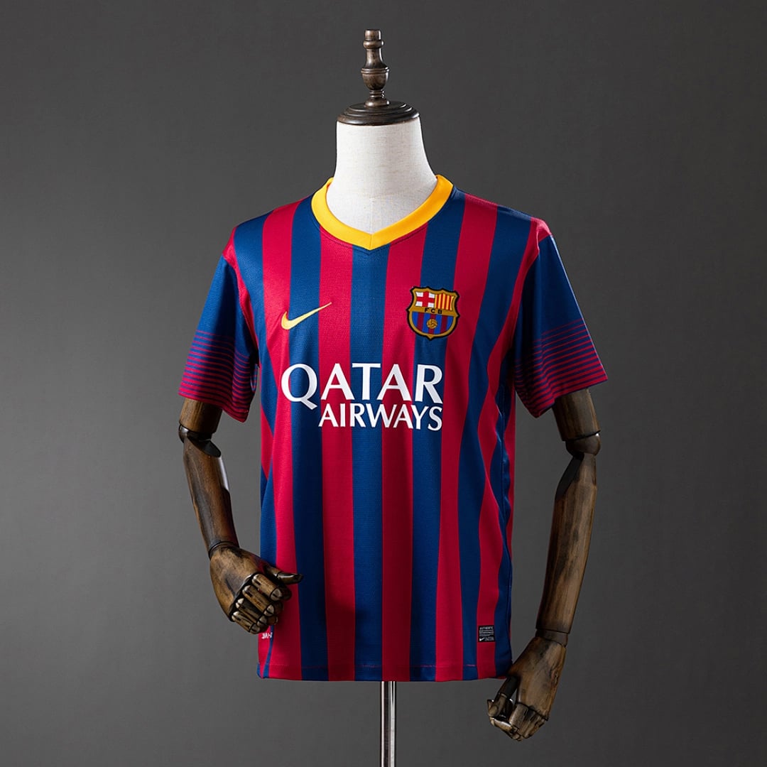 Camisola Principal do FC Barcelona 2013/2014 (Retro) - Vista 1