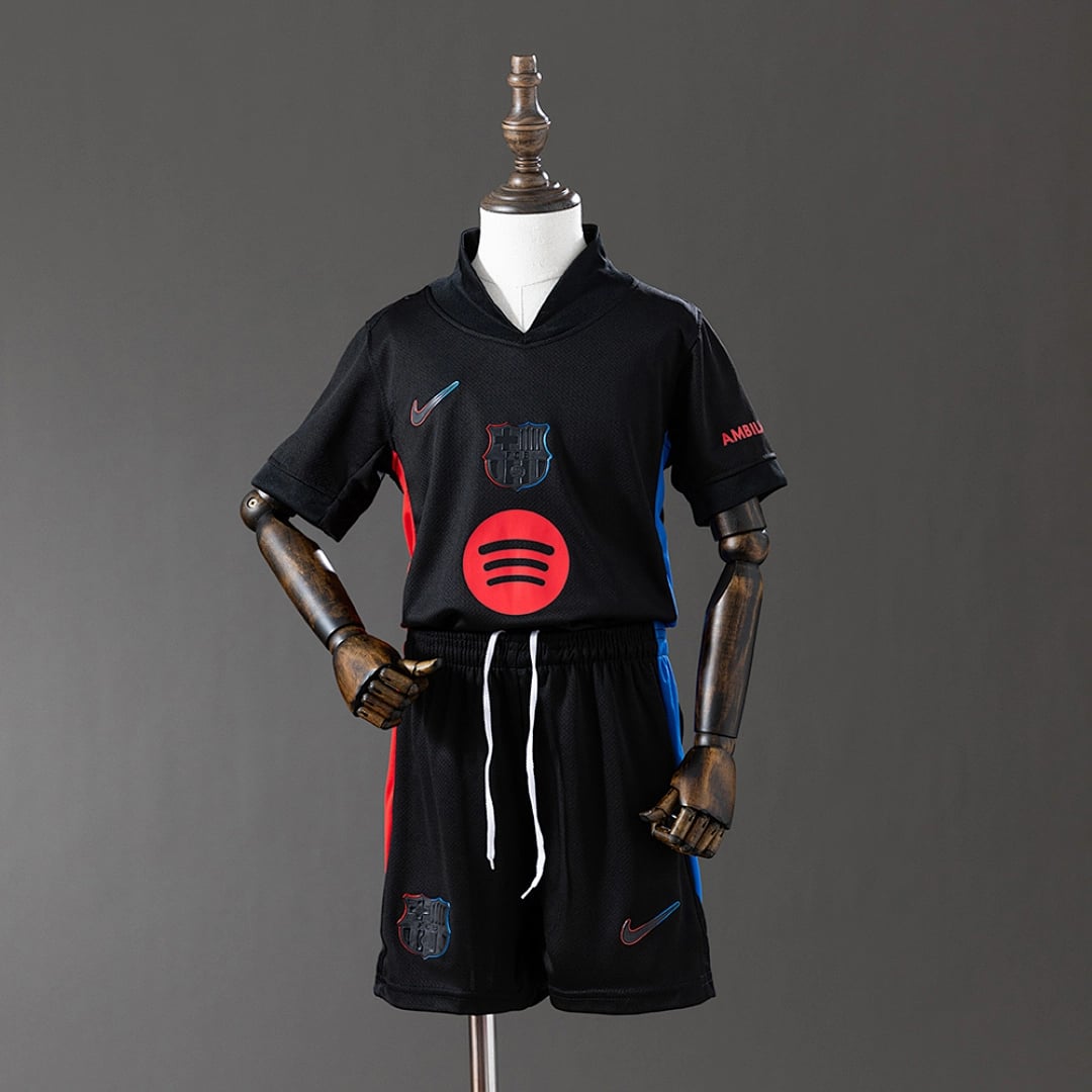 Kit Crianca FC Barcelona Alternativa 2024/2025 (2) - Vista 1