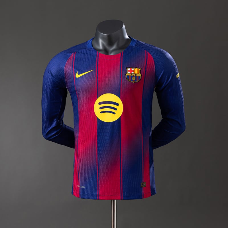 Barcelona 25/26 manga-longa Home versão jogador - Vista 1
