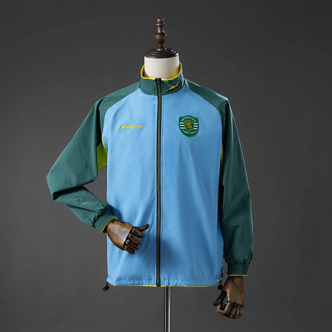 Casaco Sporting Retro 02/03 - Vista 1