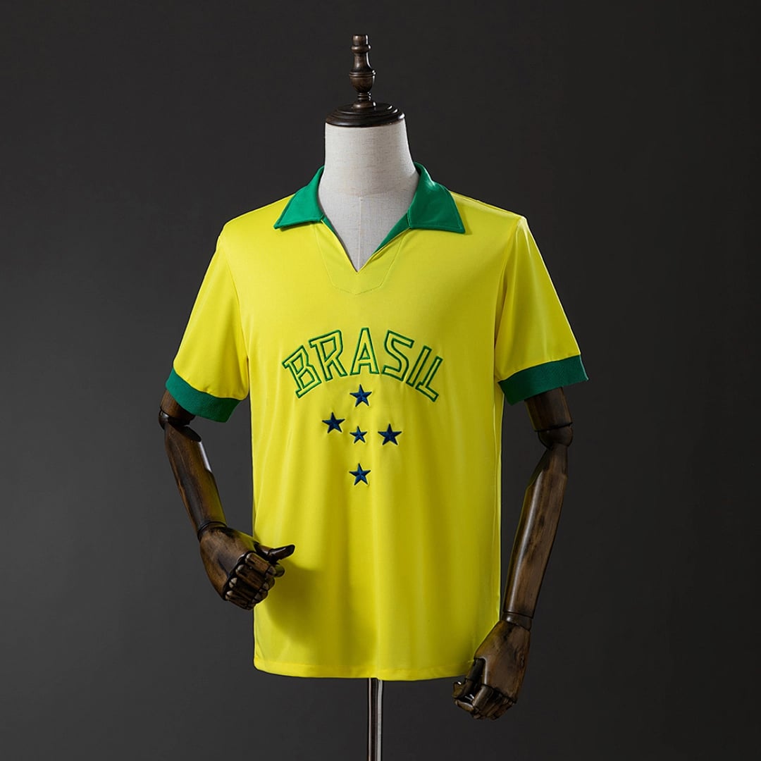 Camisola Principal do Brasil 1958 (Retro) - Vista 1