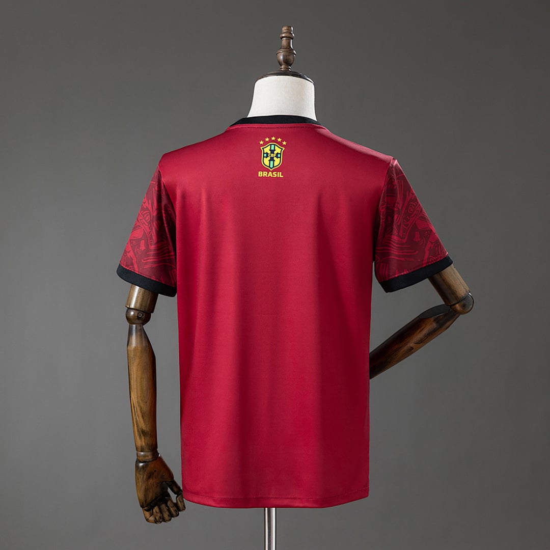 Camisola Concept Brasil Castanha 2026/2027 - Vista 2