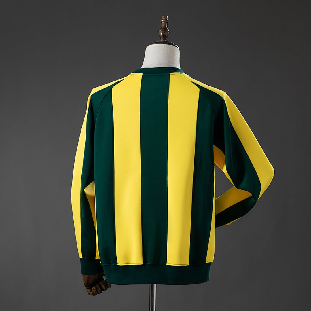 Sweatshirt Brasil Manga Comprida Amarela e Verde - Vista 2