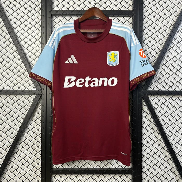 Camisola Aston Villa I 2025/26 Principal - Vista 1