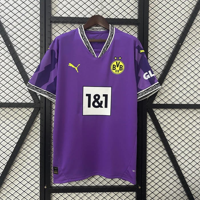Camisola Borussia Dortmund II 2025/26 Especial Roxo - Vista 1
