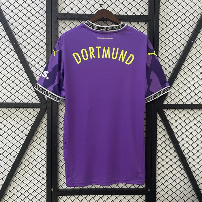 Camisola Borussia Dortmund II 2025/26 Especial Roxo - Vista 2