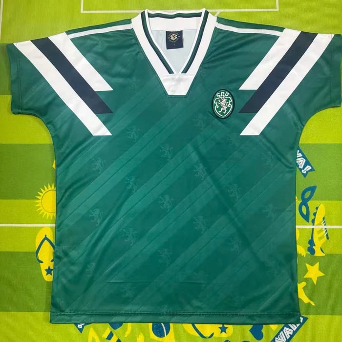 Camisola Sporting C.P. Vintage Verde Anos 90 Limited Edition