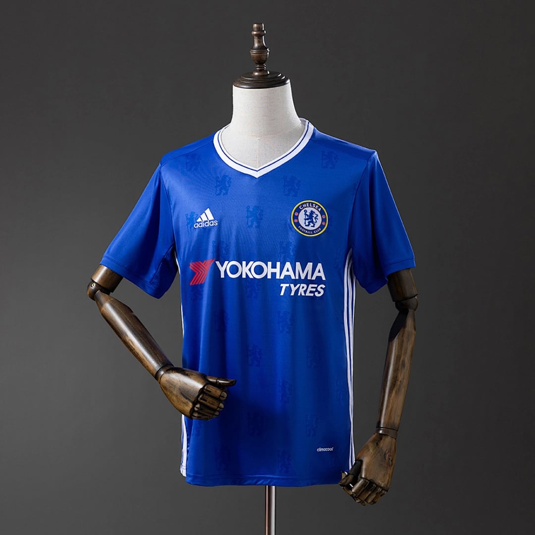 Camisola Principal do Chelsea 2016/2017 (Retro) - Vista 1