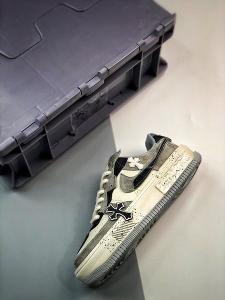 Chrome Hearts x Air Force 1 Low Chrome Hearts Colaboracao Air Force Fontanka - Vista 4