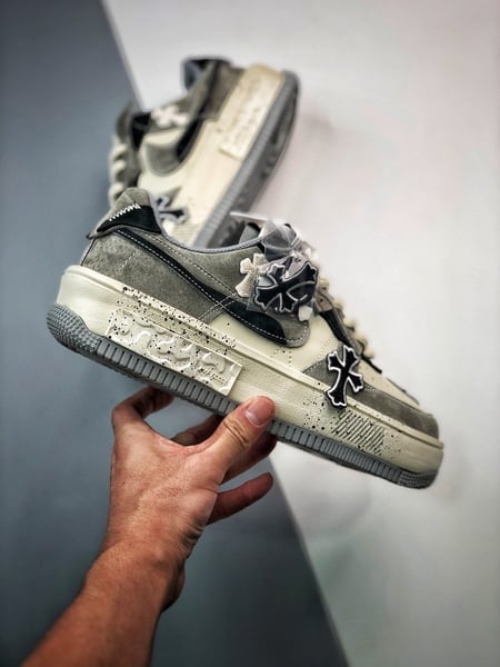 Chrome Hearts x Air Force 1 Low Chrome Hearts Colaboracao Air Force Fontanka - Vista 5