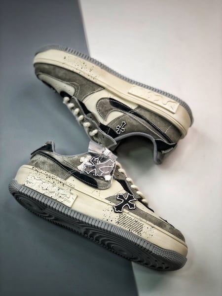 Chrome Hearts x Air Force 1 Low Chrome Hearts Colaboracao Air Force Fontanka - Vista 8