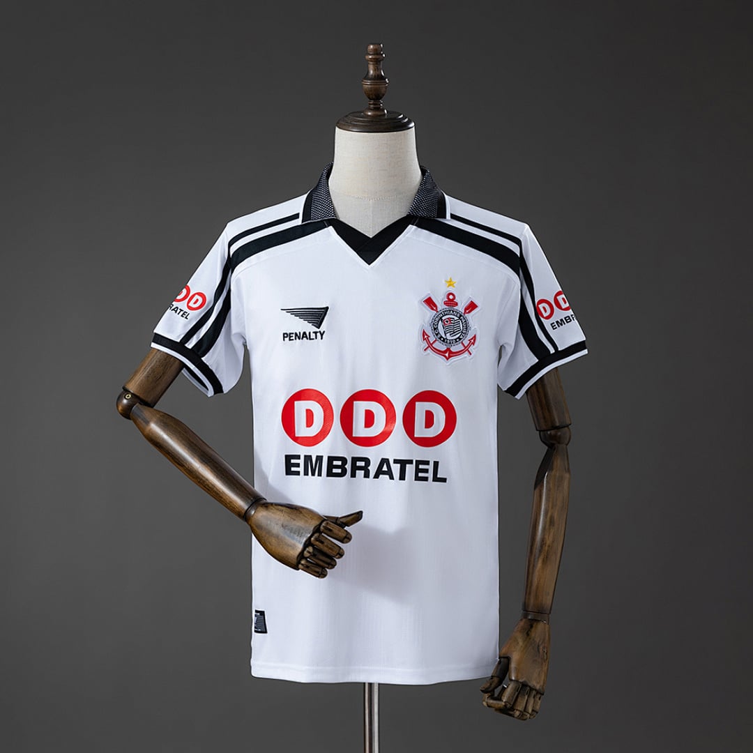 Camisola Principal Corinthians 1998/1999 Retro - Vista 1