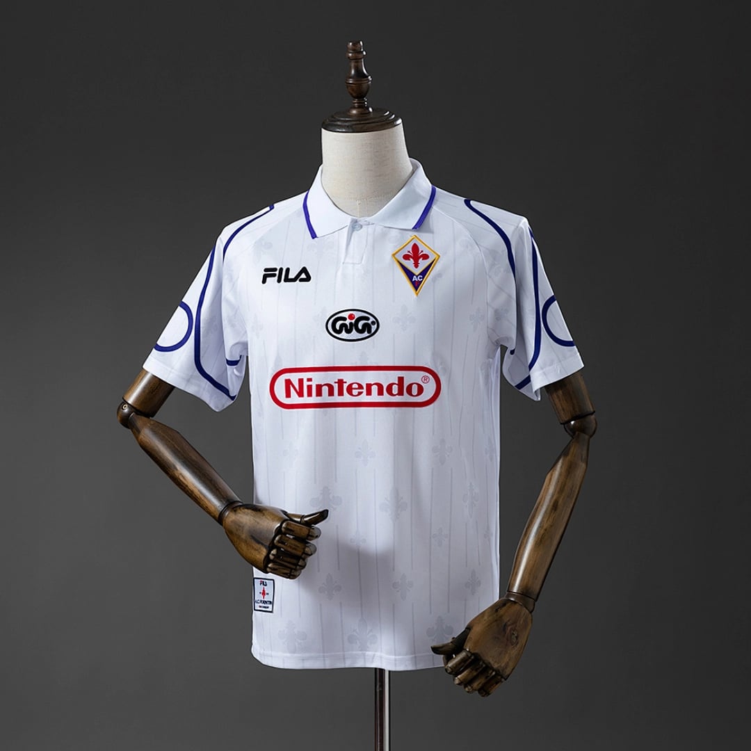 Camisola Alternativa da Fiorentina 1997/1998 (Retro) - Vista 1