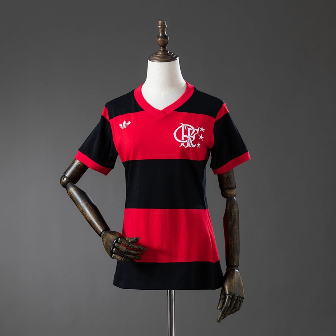 Camisola Retro Feminina Flamengo 1981 - Vista 1