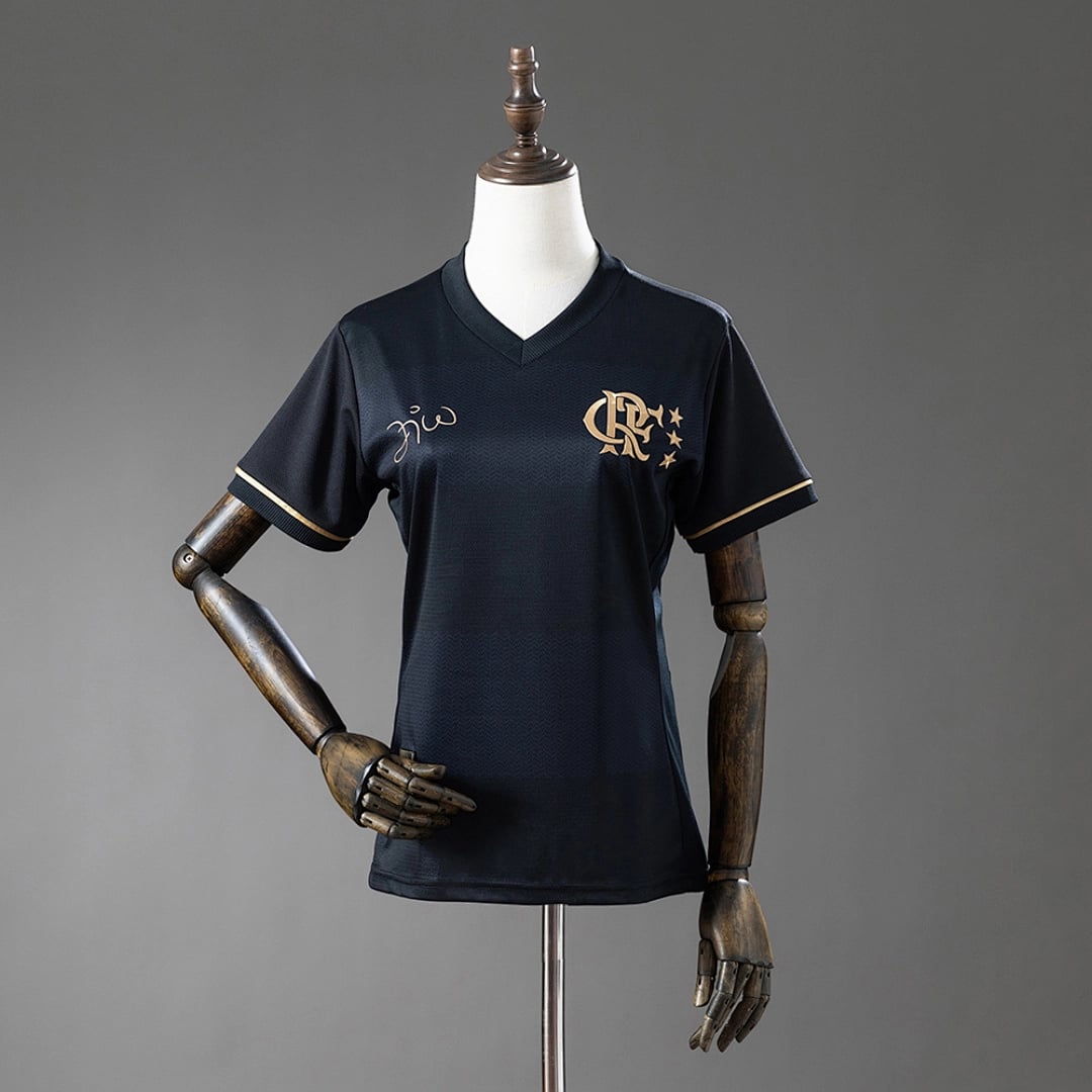 Camisola Feminina Flamengo 2025/26 Edição Especial Preta - Vista 1