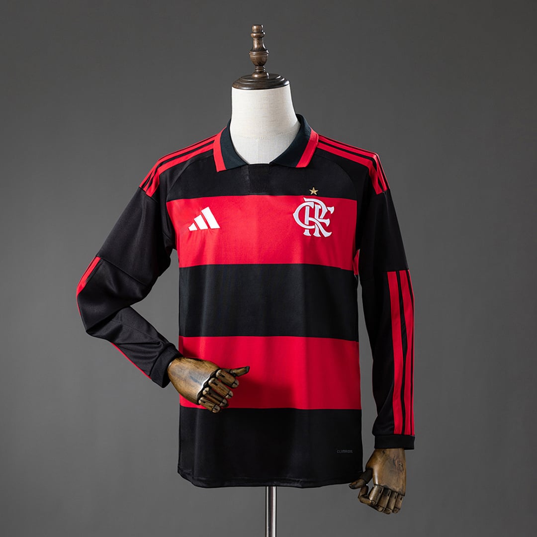 Camisola Flamengo Principal Manga Comprida 26/27 - Vista 1