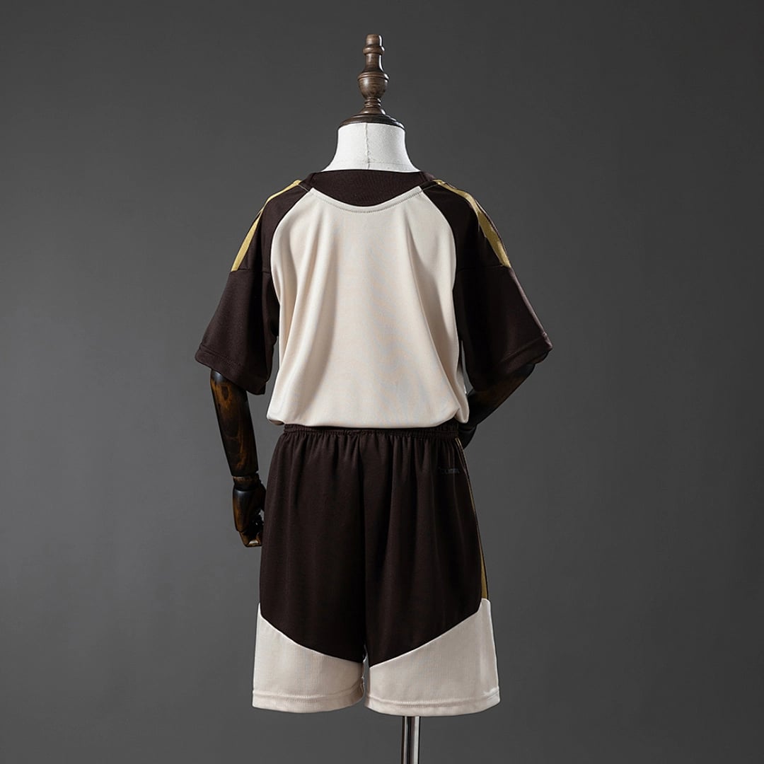 Kit Criança Flamengo 2026/27 Treino Castanho - Vista 2