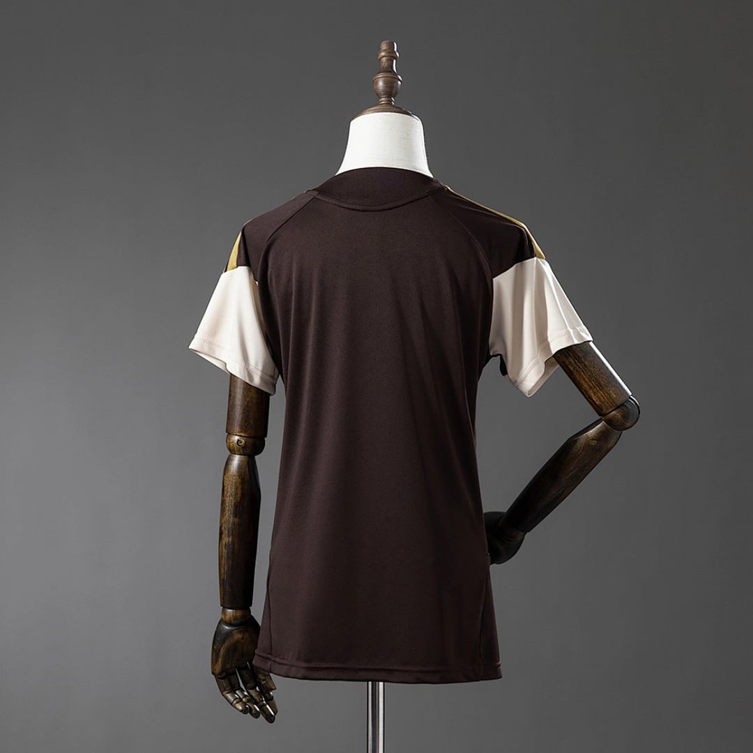 Camisola Feminina Flamengo 2026/27 Treino Castanho - Vista 2