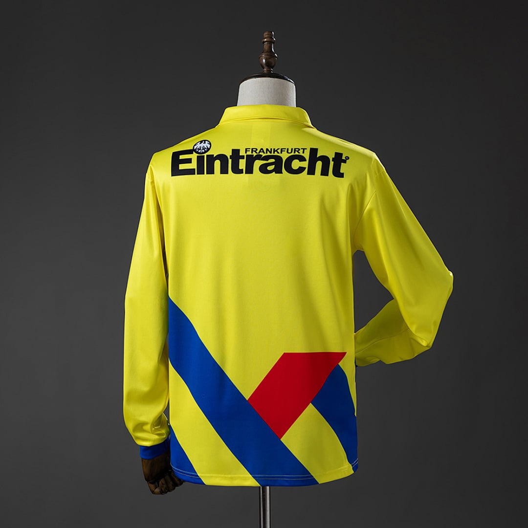 Camisola Eintracht Frankfurt Retro Alternativa Manga Comprida 93/96 - Vista 2