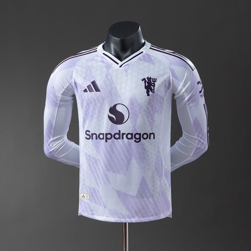 Manchester United 25/26 Away manga-longa versão jogador