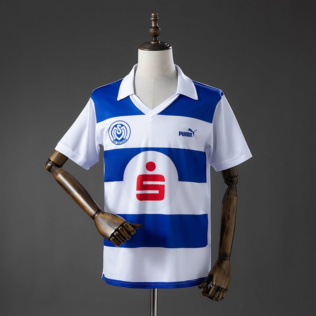 Camisola MSV Duisburg Retro Principal 90/91 - Vista 1