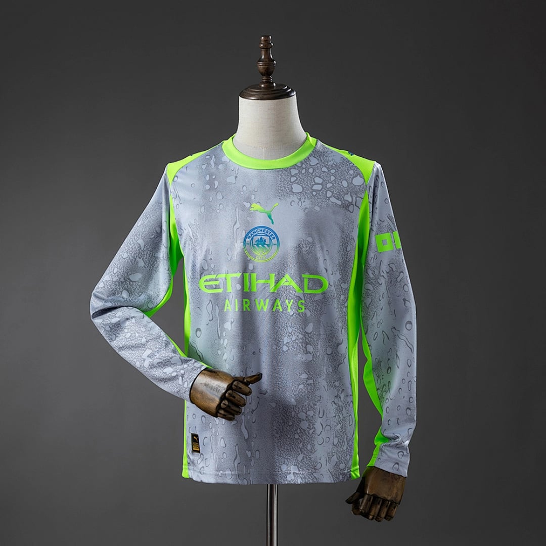 Camisola Terceira do Manchester City 2025/2026 (Manga Longa) - Vista 1