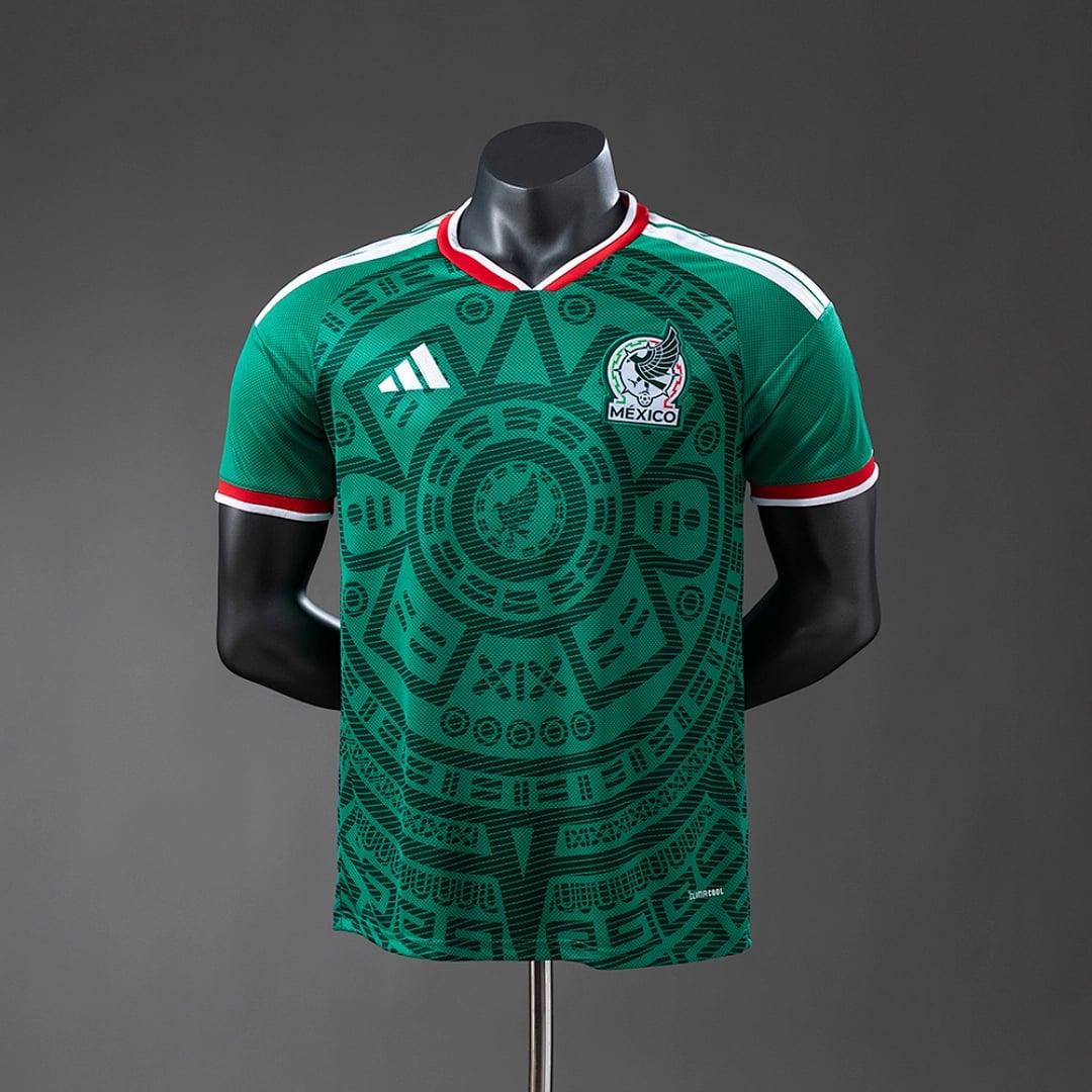 Camisola Principal do Mexico 2026 (Versao Jogador) - Vista 1