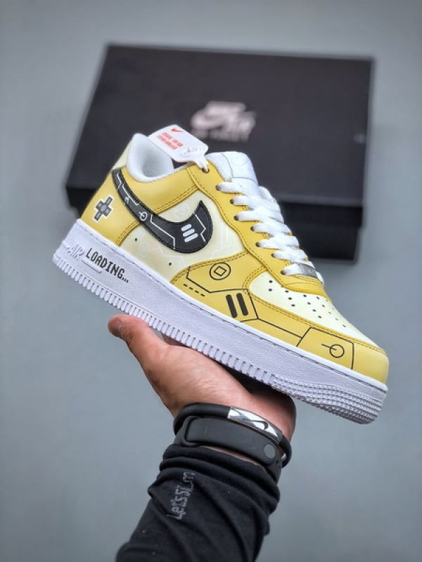 Nike Air Force 1 Low '07 Limão Amarelo - Vista 1