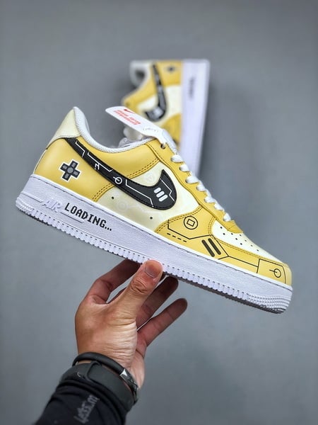 Nike Air Force 1 Low '07 Limão Amarelo - Vista 7