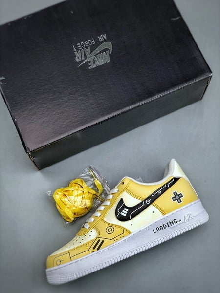 Nike Air Force 1 Low '07 Limão Amarelo - Vista 8