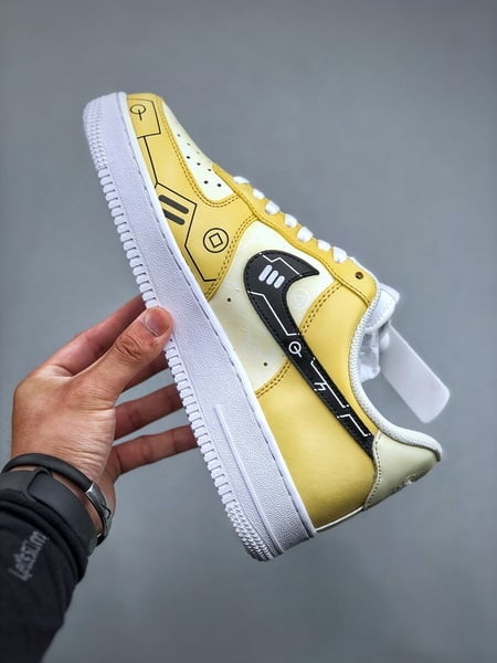 Nike Air Force 1 Low '07 Limão Amarelo - Vista 9