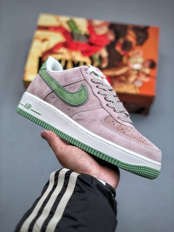 Nike Air Force 1 Low 07 x Otomo Katsuhiro Verde e Rosa - Vista 1