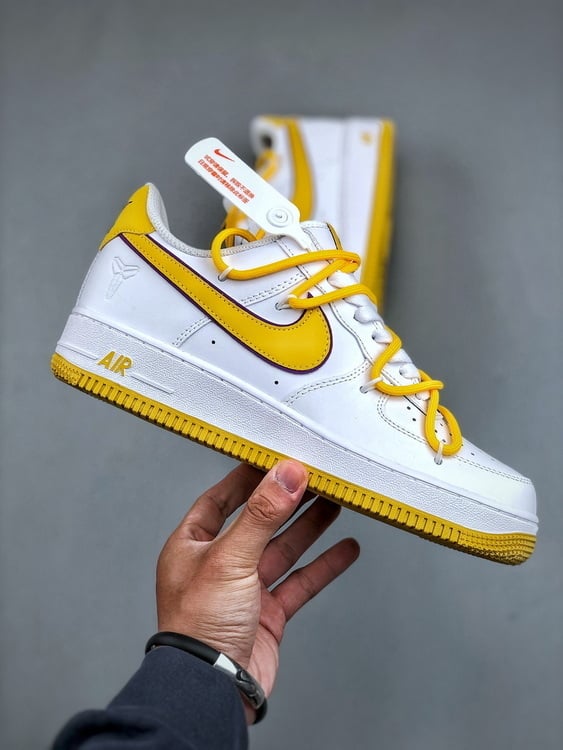 Nike Air Force 1 '07 Low Colaboração Mamba Negra - Vista 7