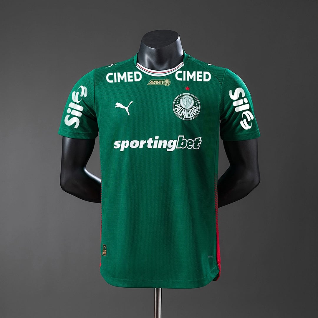 Camisola Principal do Palmeiras 2026/2027 Todos Patrocinadores (Versao Jogador) - Vista 1