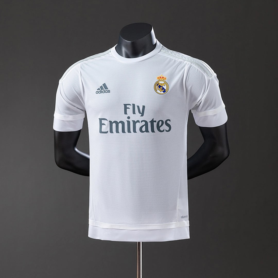 Camisola Principal do Real Madrid 2015/2016 (Retro, Versao Jogador) - Vista 1
