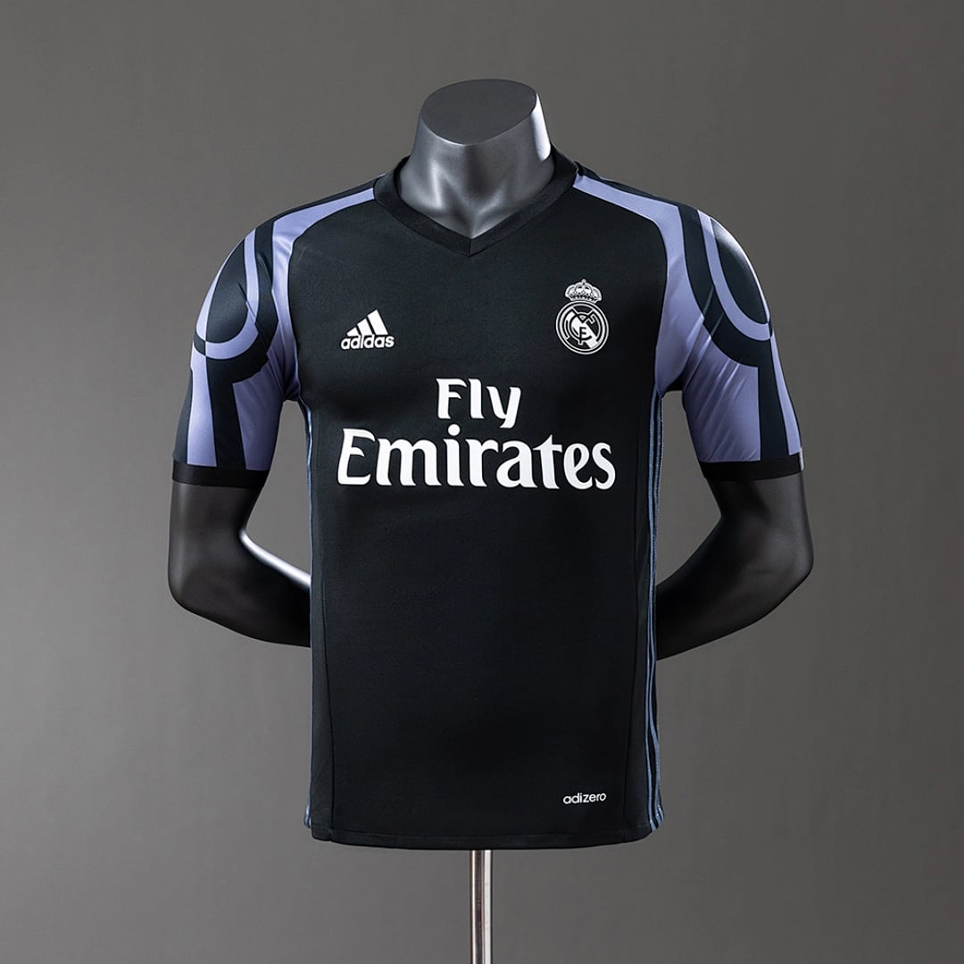 Camisola Terceira do Real Madrid 2016/2017 (Retro, Versao Jogador) - Vista 1