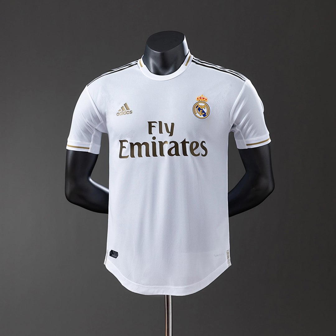 Camisola Principal do Real Madrid 2019/2020 (Retro, Versao Jogador) - Vista 1