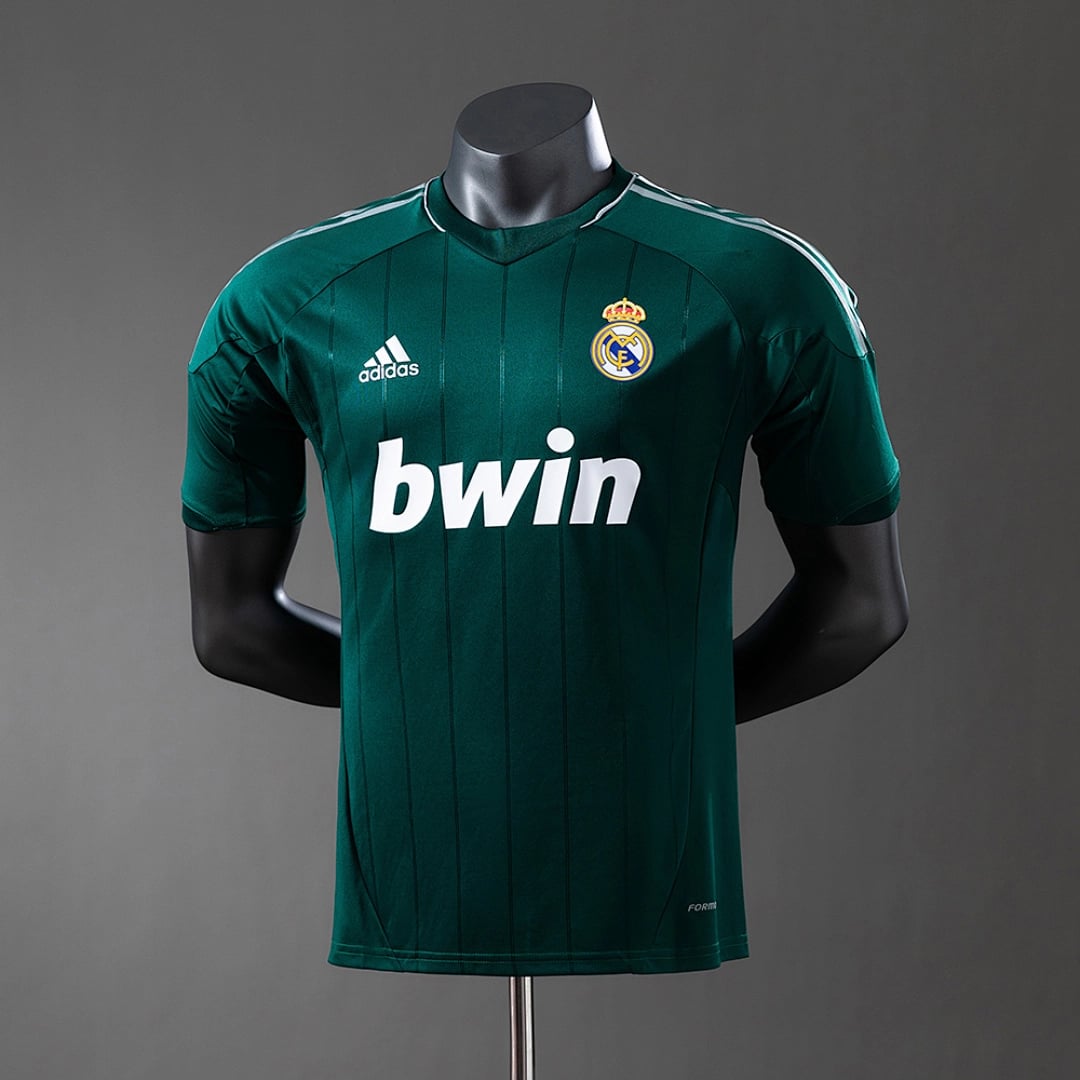 Camisola 2ª Alternativa do Real Madrid 2012/2013 (Retro, Versao Jogador) - Vista 1