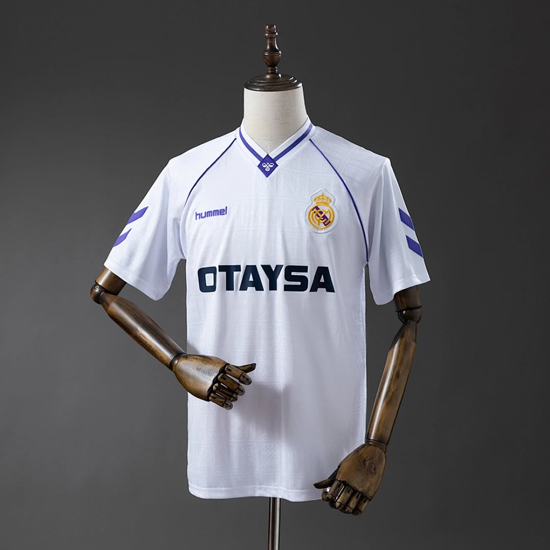 Camisola Principal do Real Madrid 1990/1991 (Retro) - Vista 1