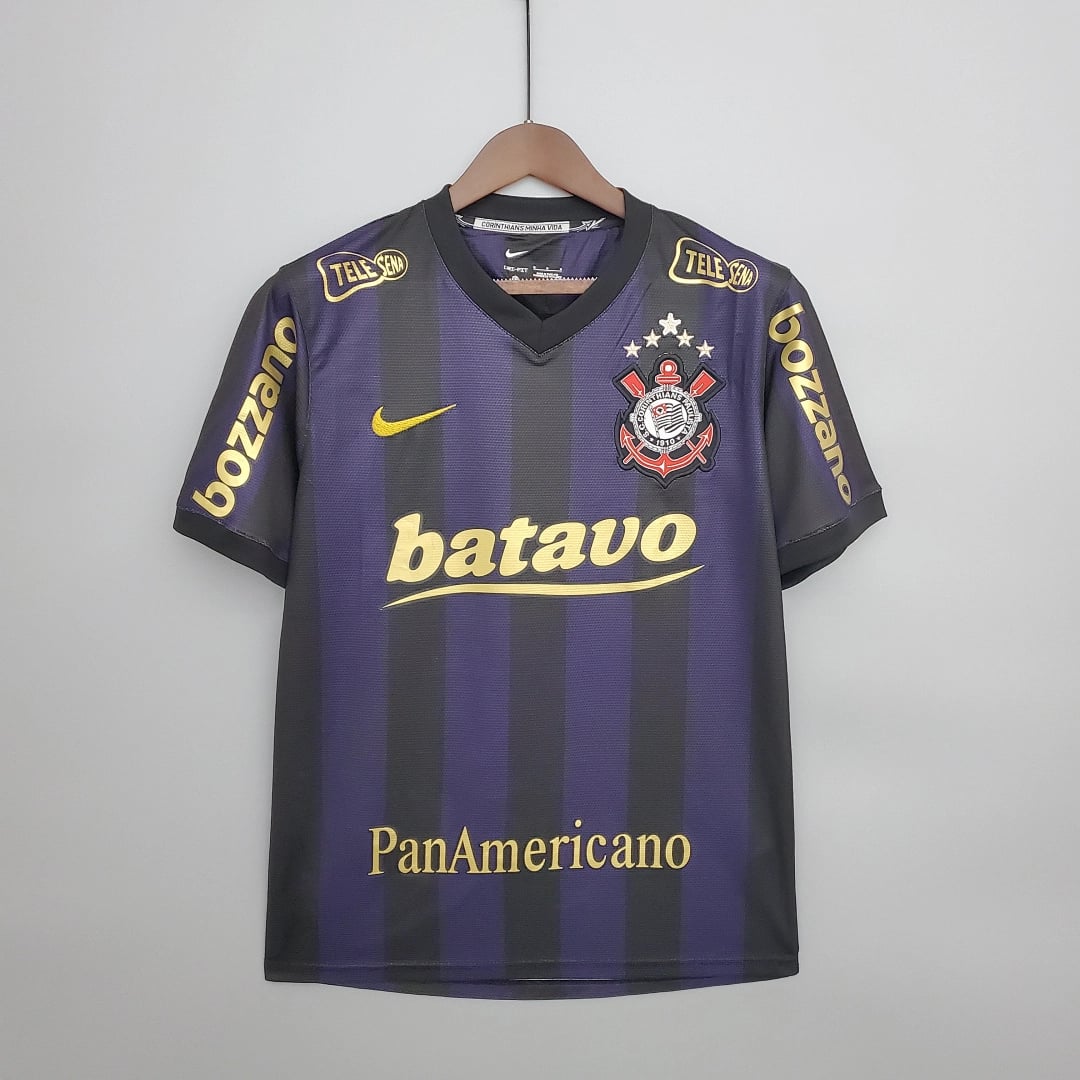 Camisola Alternativa do Corinthians 2009/2010 (Retro) - Vista 1