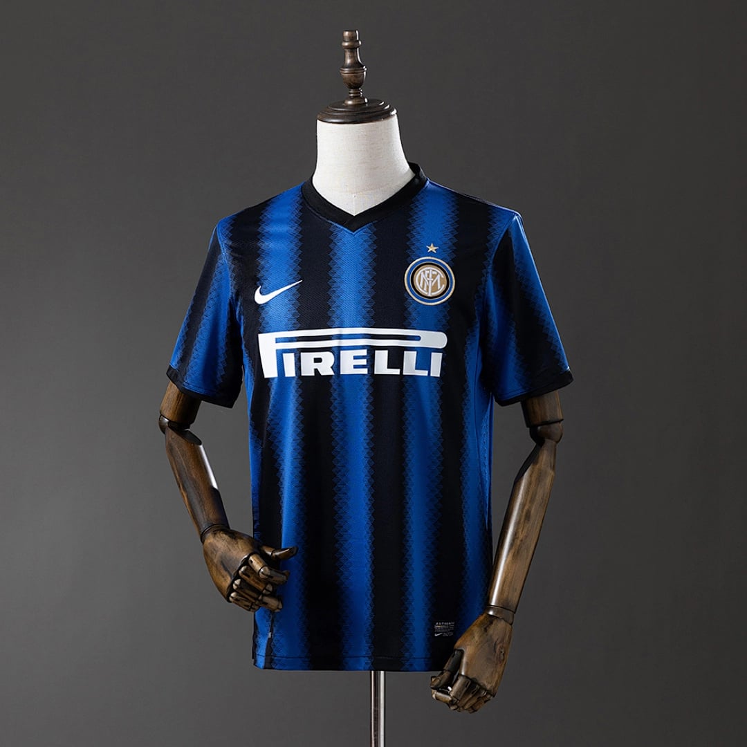 Camisola Principal do Inter Milan 2010/2011 (Retro) - Vista 1