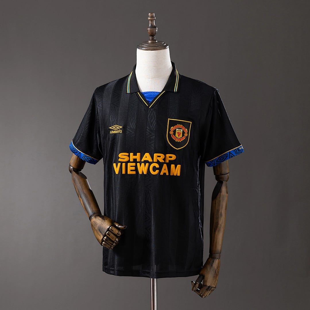 Camisola Alternativa do Manchester United (Retro) (5) - Vista 1