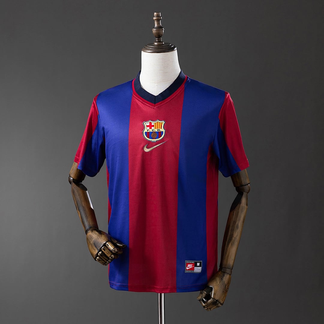 Camisola Principal do FC Barcelona 1998/1999 (Retro) - Vista 1