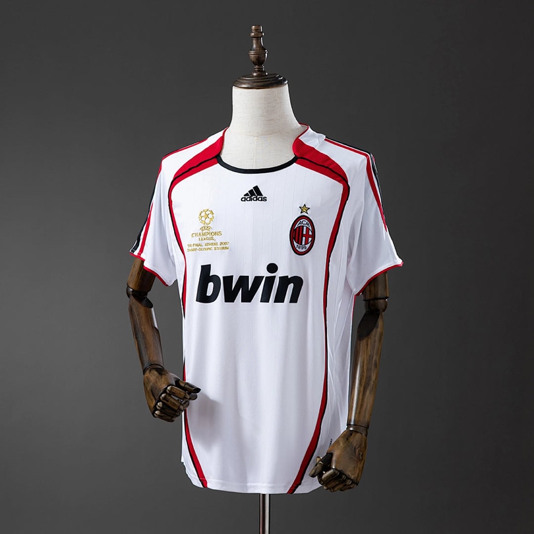 Camisola Alternativa do AC Milan 2006/2007 (Retro) - Vista 1
