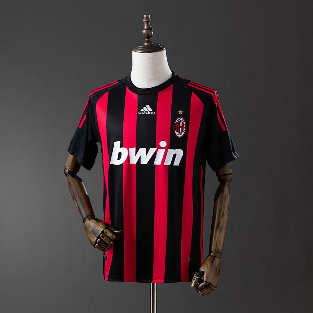 Camisola Principal do AC Milan 2008/2009 (Retro) - Vista 1