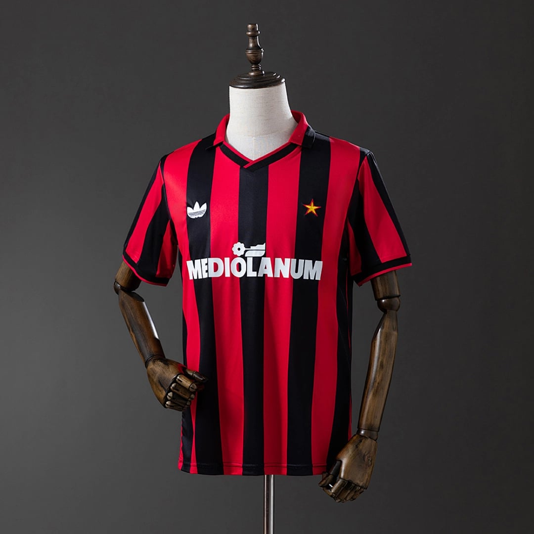 Camisola Principal do AC Milan 1990/1991 (Retro) - Vista 1