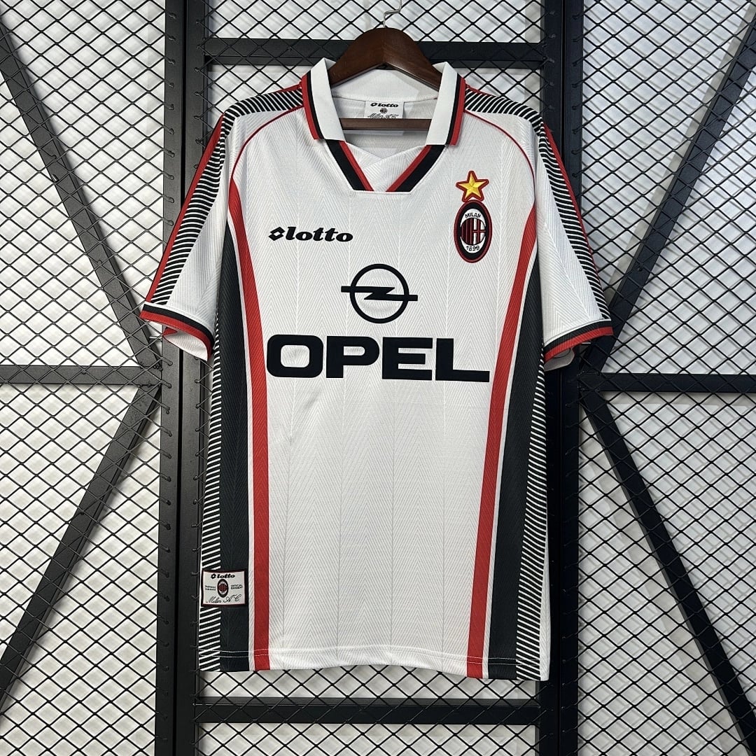 Camisola Alternativa do AC Milan 1998/1999 (Retro) - Vista 1