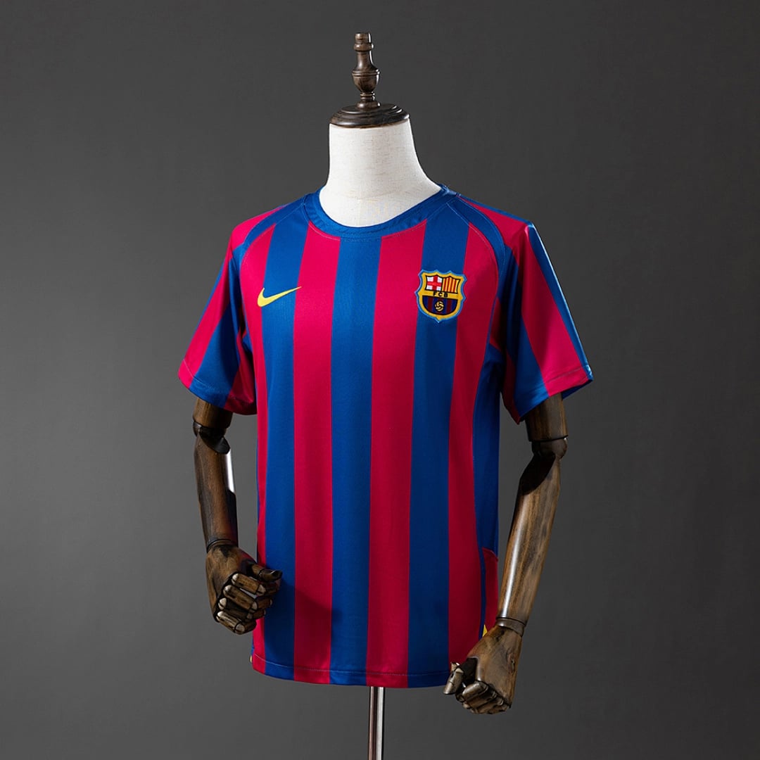 Camisola Principal do FC Barcelona 2005/2006 (Retro) - Vista 1