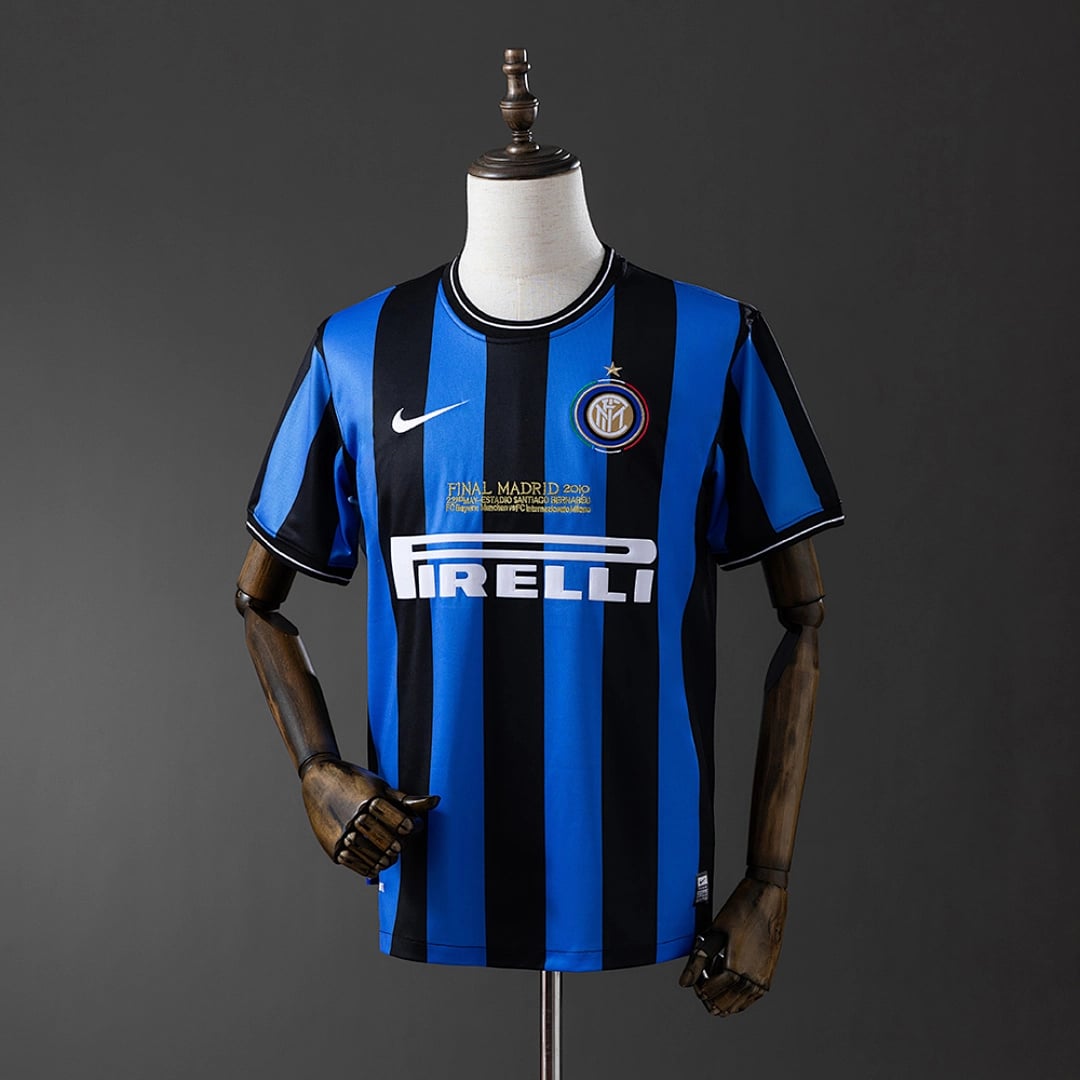 Camisola Principal do Inter Milan 2009/2010 (Retro) - Vista 1