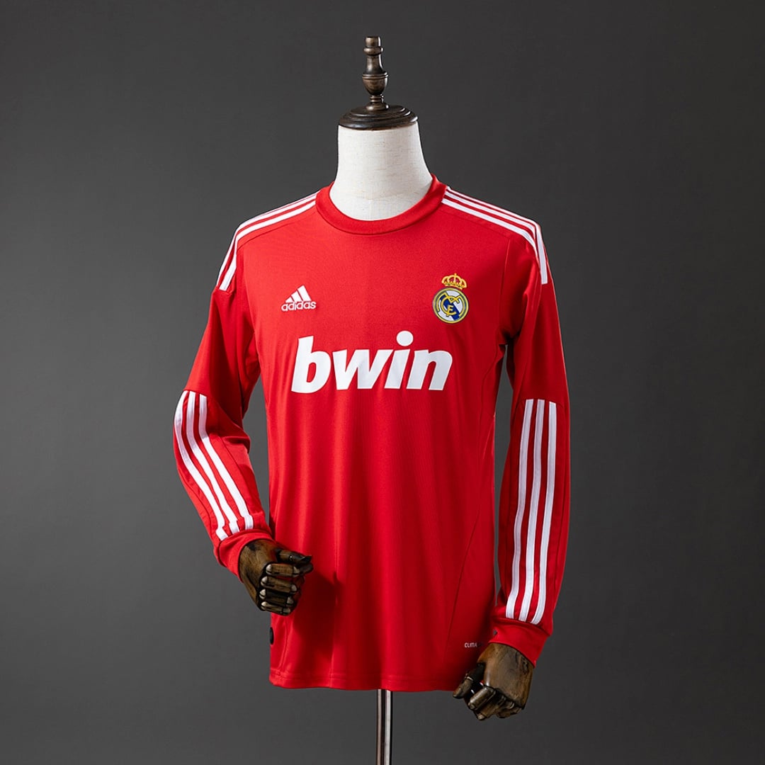 Camisola Terceira do Real Madrid 2011/2012 (Retro, Manga Longa) - Vista 1